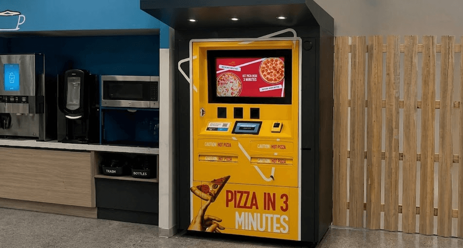 Corporate office breakroom